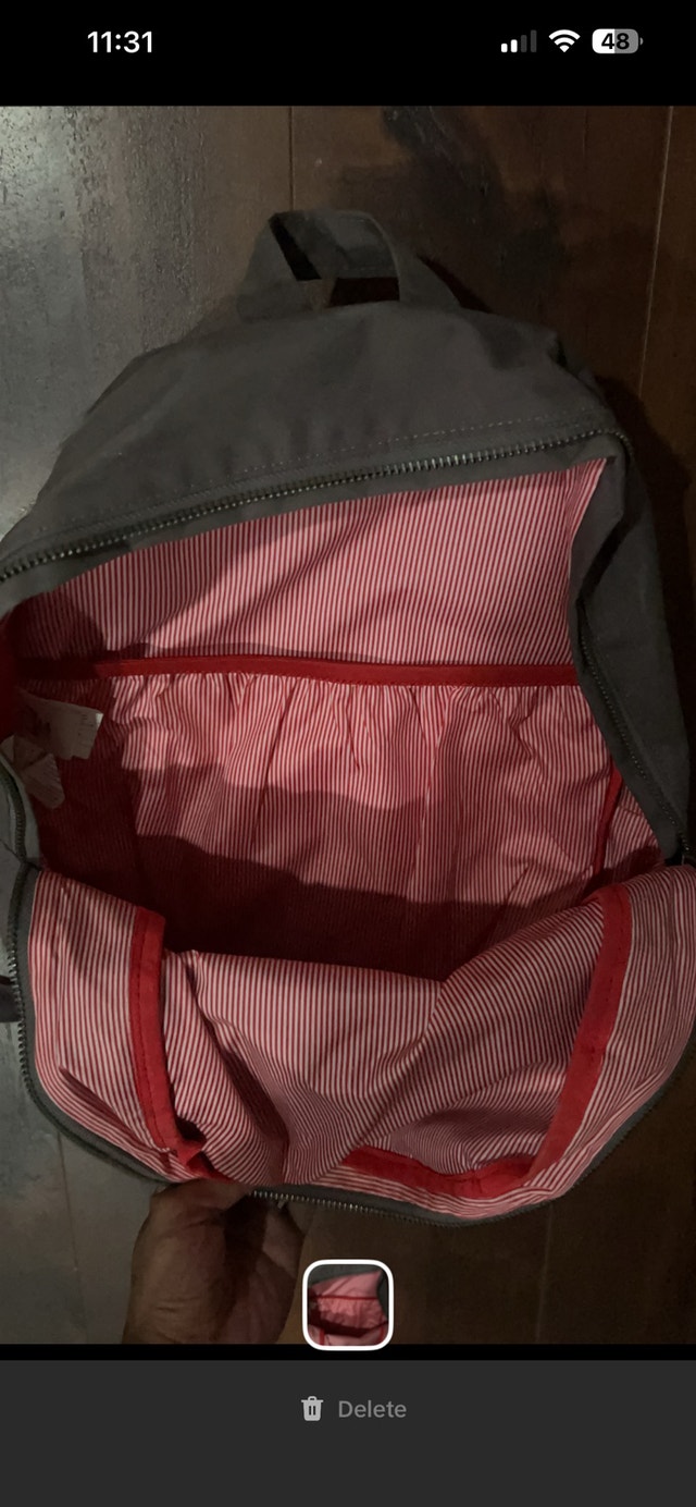 Herschel Grey/Red Backpack - photo 2
