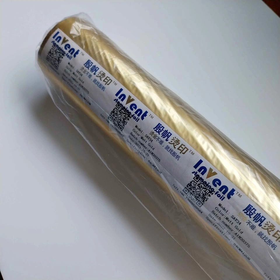 NEW! Hot Stamping Gold Foil Roll (25" x 787") Large Roll