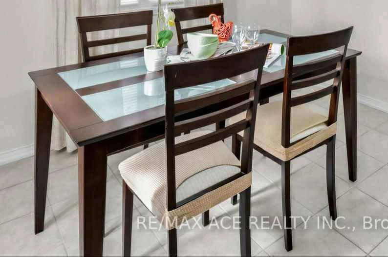 Glass Top Dining Table with 4 Chairs - photo 2