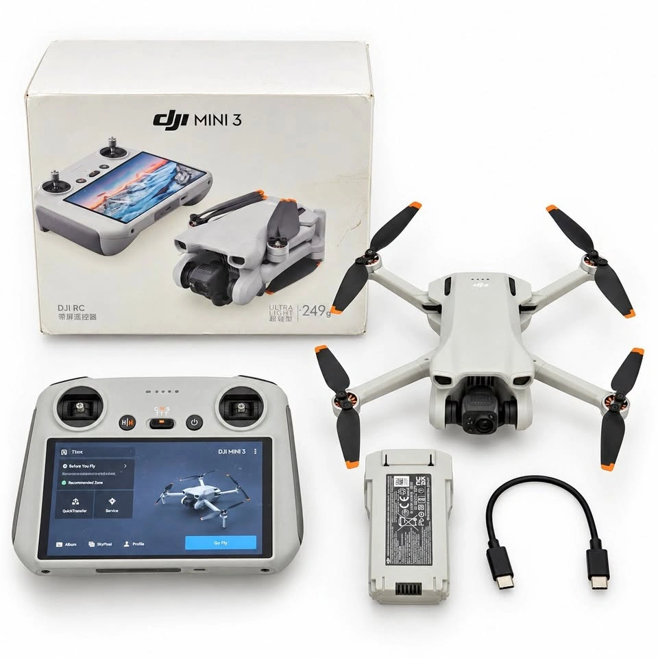 DJI Mini 3 Drone with DJI RC - Very Low Flight Time