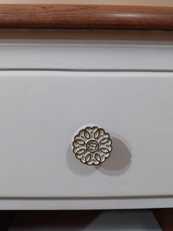 Solid Wood Tall Nightstand with Drawer - photo 5