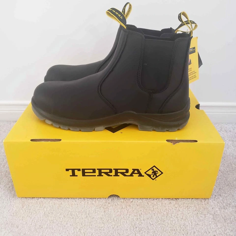 New Terra Murphy Safety Boots Men Size 10
