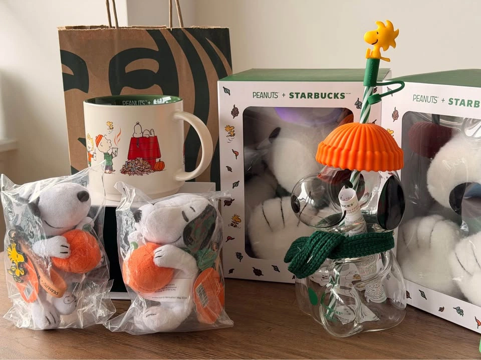 Starbucks x Peanuts "Great Pumpkin" Collection - Brand New - photo 2