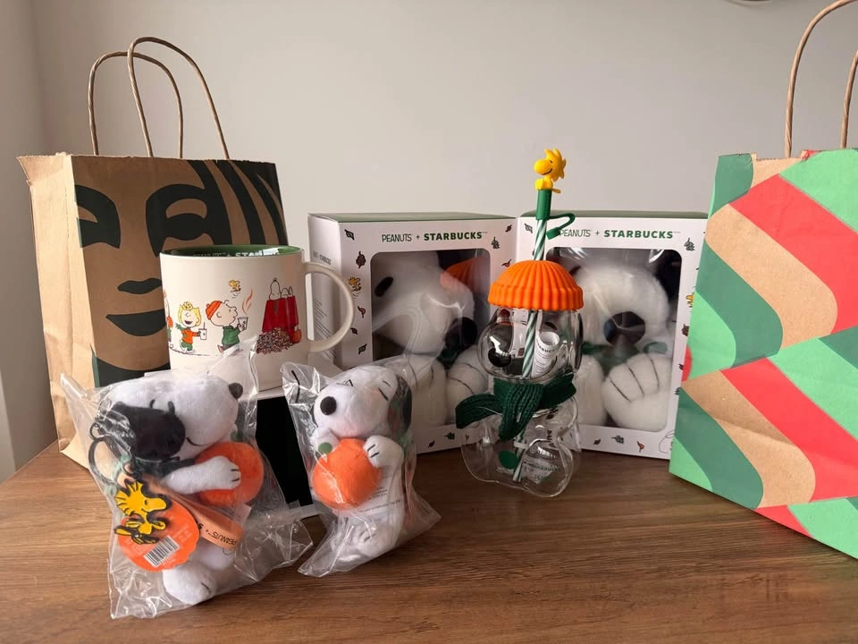 Starbucks x Peanuts "Great Pumpkin" Collection - Brand New - photo 3