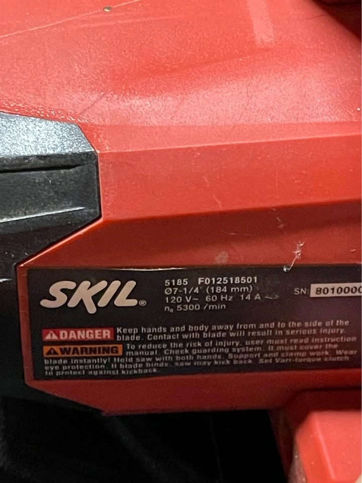 SKIL 14amp corded 7-1/4-inch circular saw - photo 4