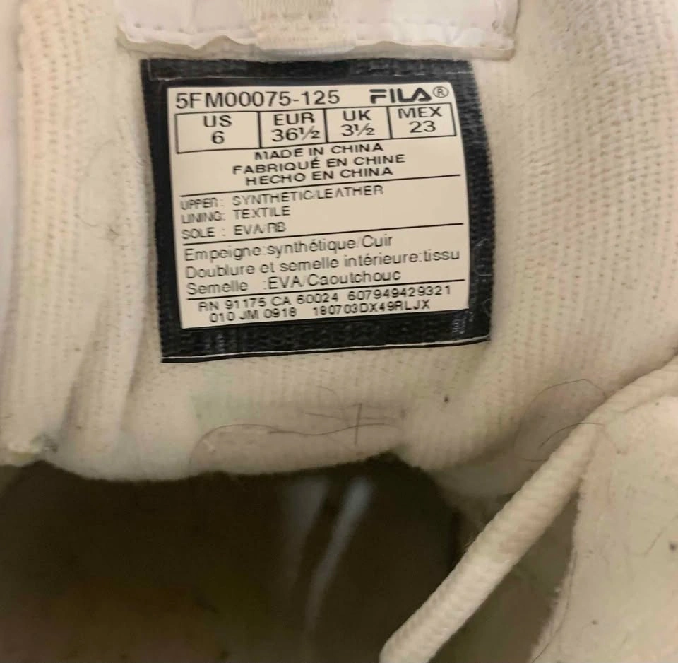 FILA Disruptor II Logo Strap Sneakers - photo 5