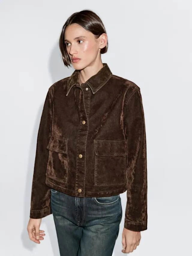 $150 NEW Massimo Dutti Suede jacket - photo 4