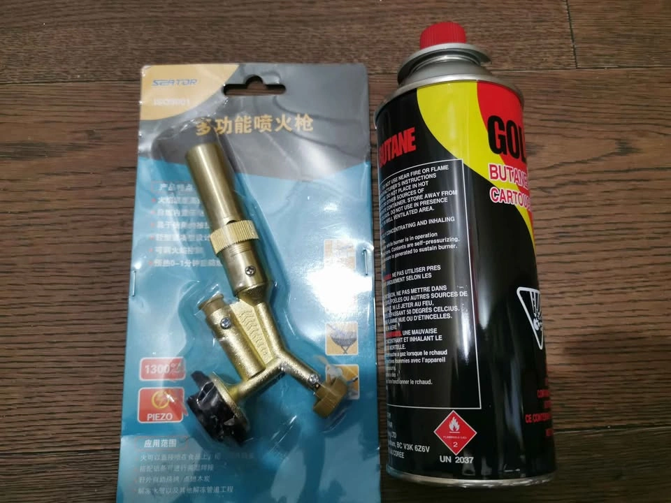 Brand New Culinary Butane Torch with Gas Cooking Camping - photo 3