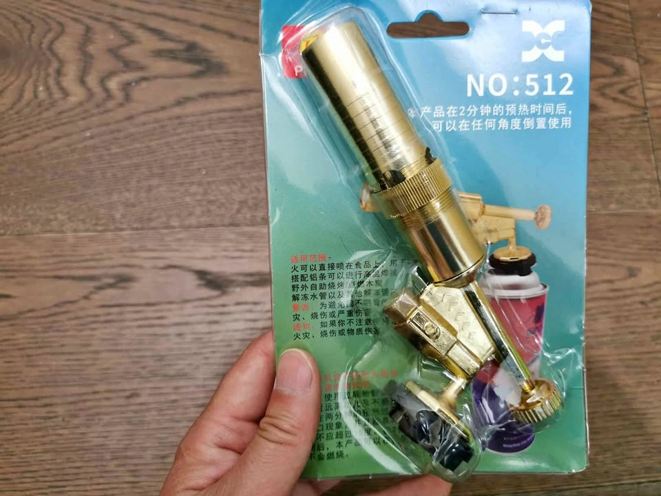 New Butane Torch Head for BBQ Kitchen & Camping