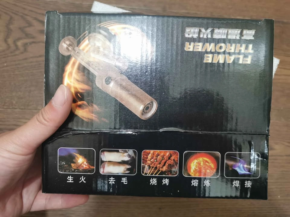 Brand New Heavy Duty Flame Thrower Butane Torch Burner - photo 3