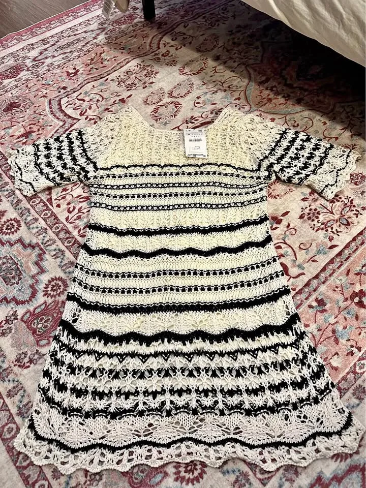 Zara crochet dress thumbnail