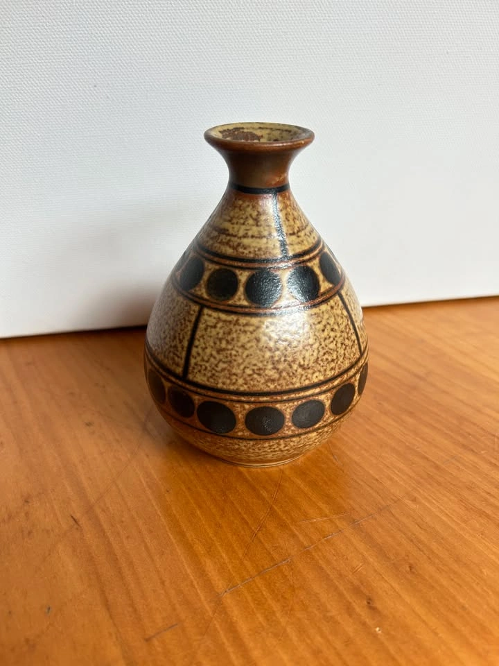 MCM Vintage Japanese Geometric Weedpot Bud Vase - photo 2