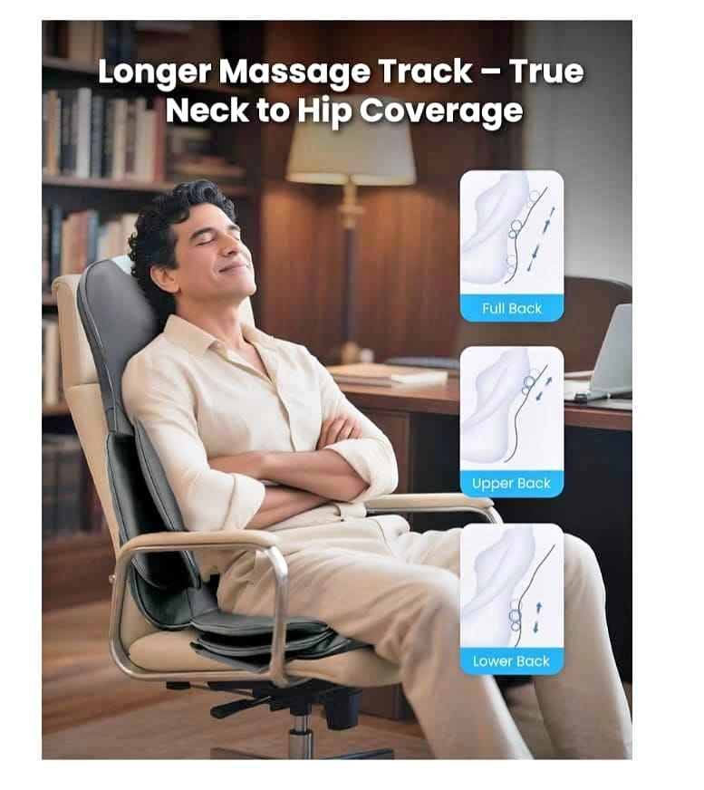 COMFIER Shiatsu Massage Chair Pad with Heat