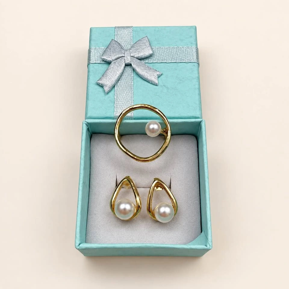 Earrings and ring set - photo 2