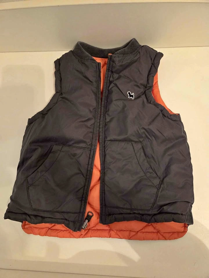 Bluedog Baby Premium REVERSIBLE Down Vest / Puffer – Size 3T