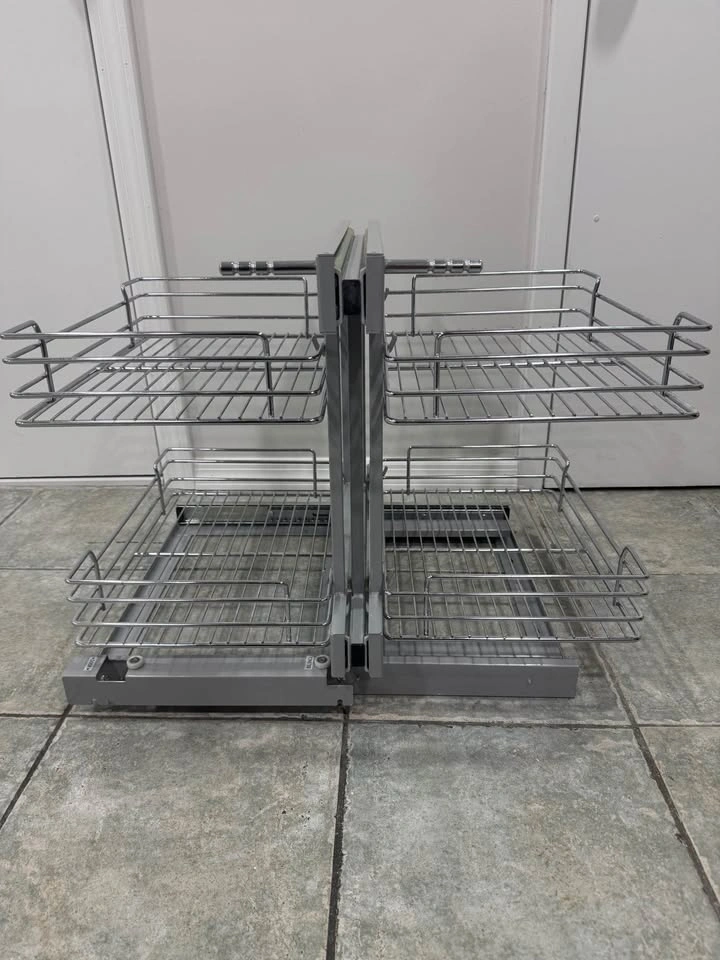 Rev-A-Shelf Silver 15" Pull Out Blind Corner Cabinet Organizer - photo 2