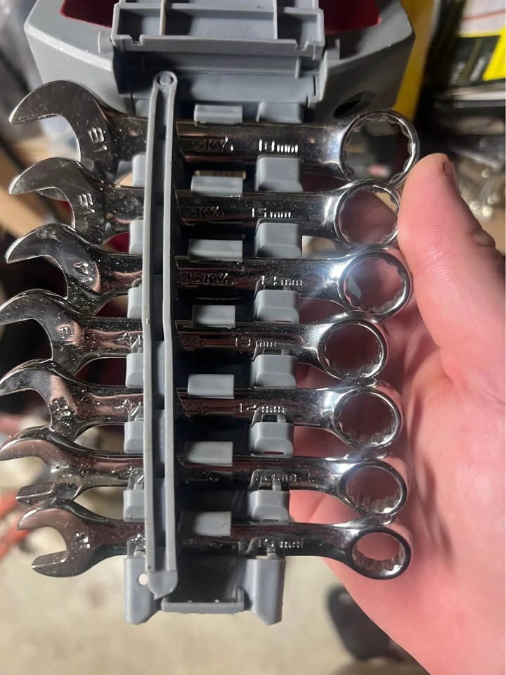 Husky 7-Piece Stubby Wrench Set - Metric - photo 2