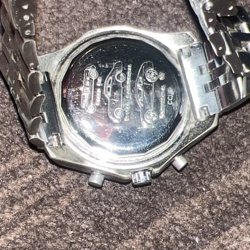 Breitling Bentley Mens Quartz Chronograph Date Black Dial SS Bra - photo 2