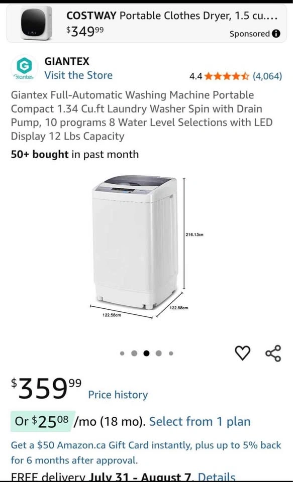 Easy Life Portable Fully-Automatic Washing Machine New - photo 4