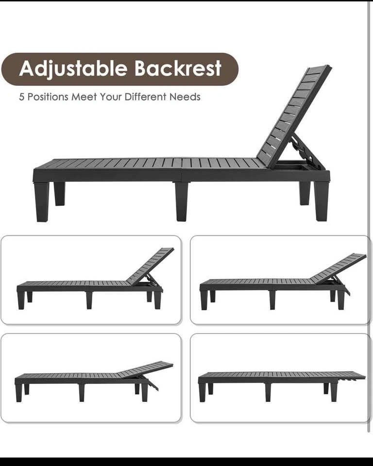 Adjustable Outdoor Lounge Chair - photo 2