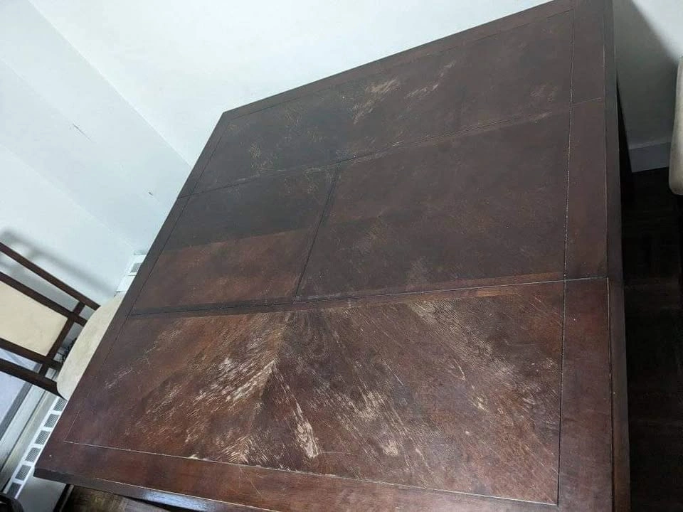 Dining table with 8 chairs