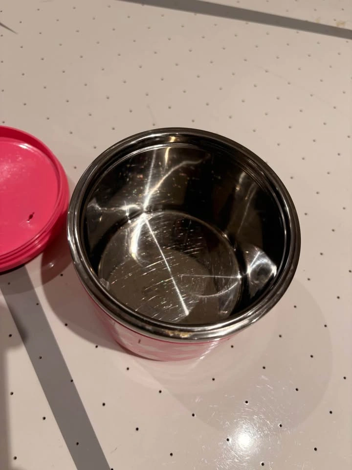 Pink Insulated Food / Lunch Container with Handle – $5 - photo 3