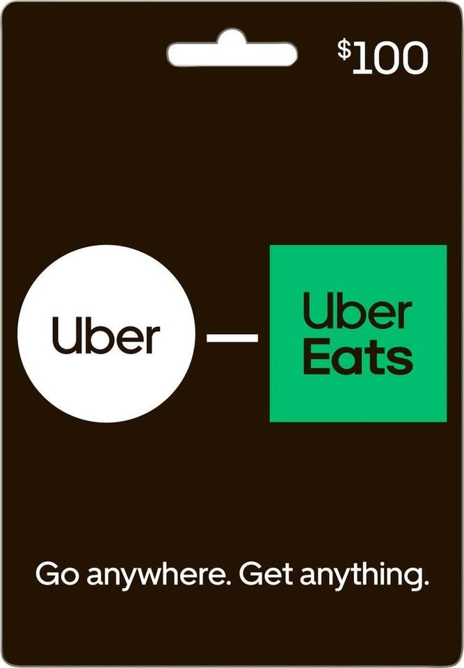 $100 Uber Gift Card