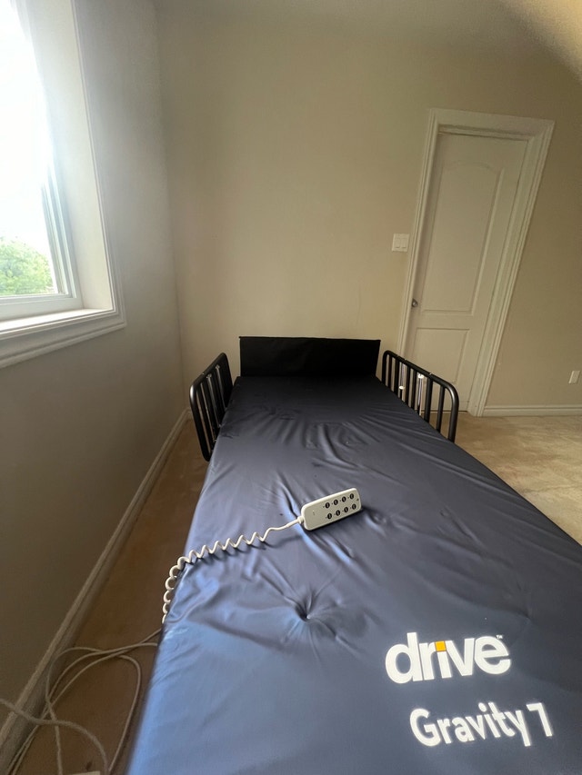 Drive Medical Electric Hospital Bed Frame with Side Rails