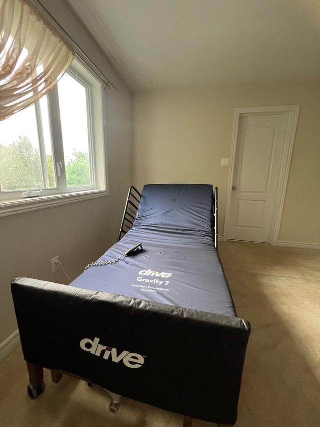 Drive Medical Electric Hospital Bed Frame with Side Rails - photo 2