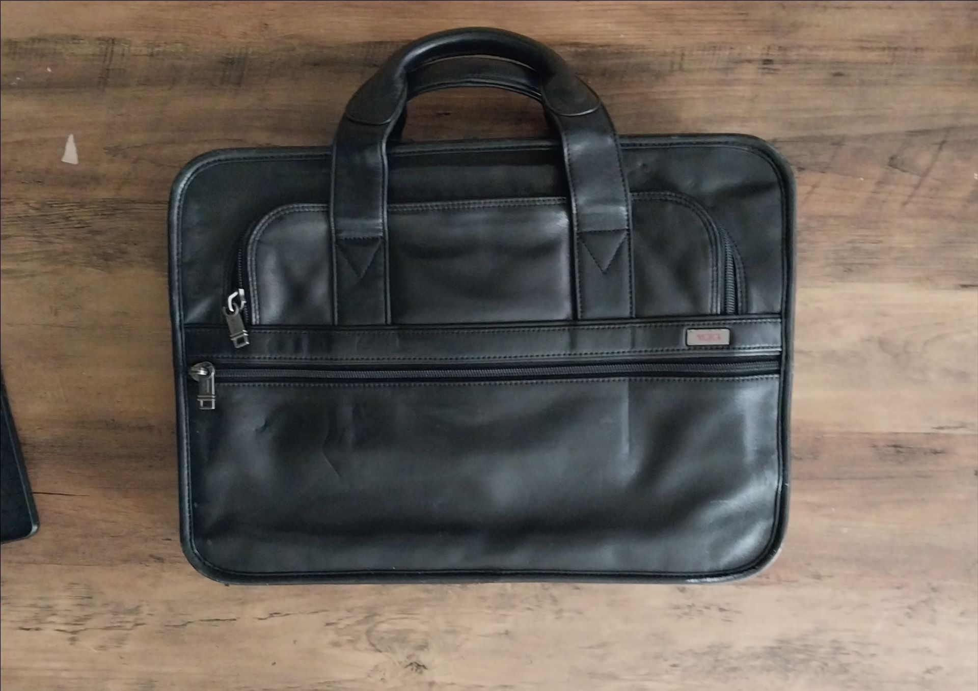 TUMI Genuine Leather Briefcase / Laptop Bag