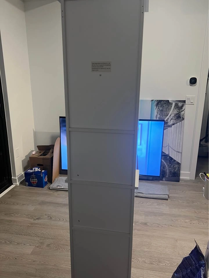 W C Redmon Co. White Tall Bathroom Storage Cabinet - photo 3