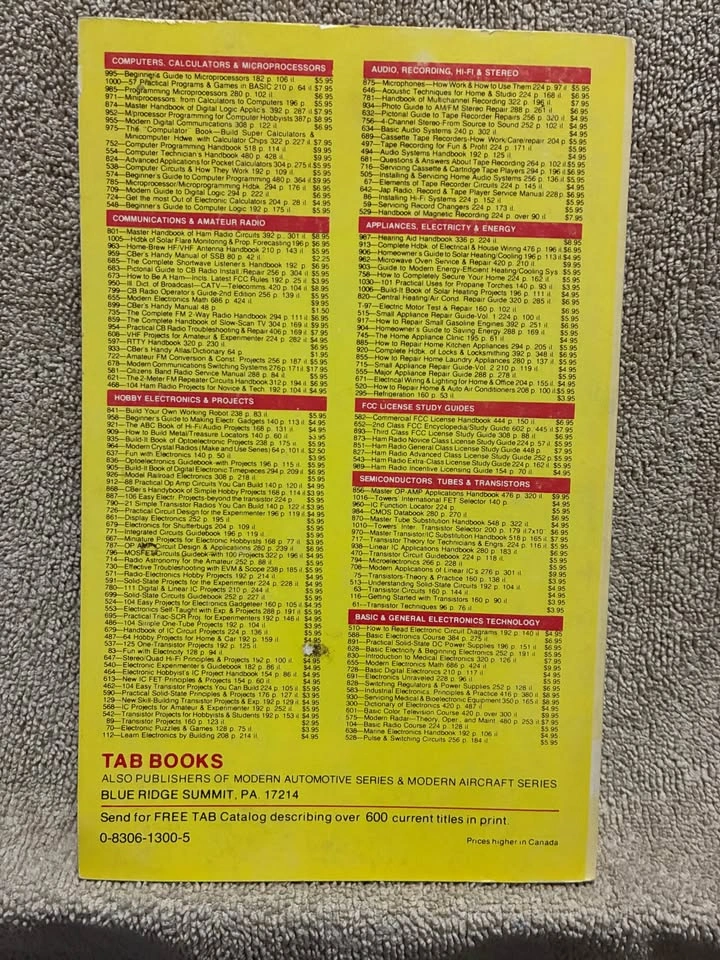 Vintage 1970s Dictionary of Electronics Book - Harley Carter - photo 2
