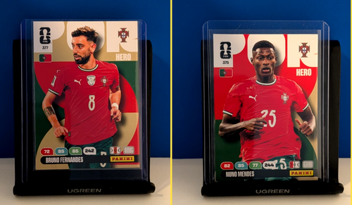 Bruno Fernandes Nuno Mendes 2026 Adrenalyn XL Hero Lot