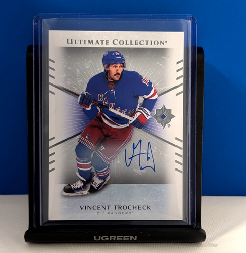 Vincent Trocheck 2025-26 Ultimate Collection Auto #6 NY Rangers