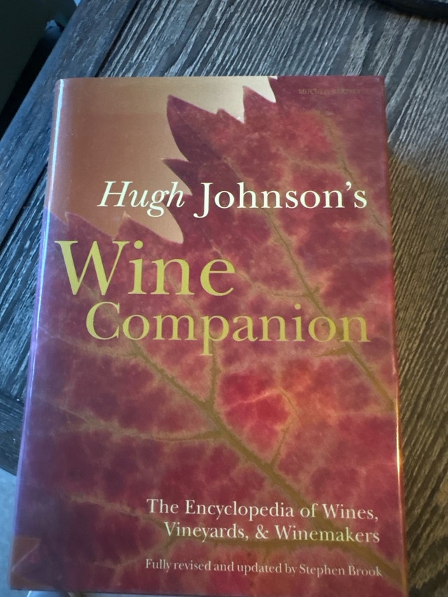 Hugh Johnson's Wine Companion Book