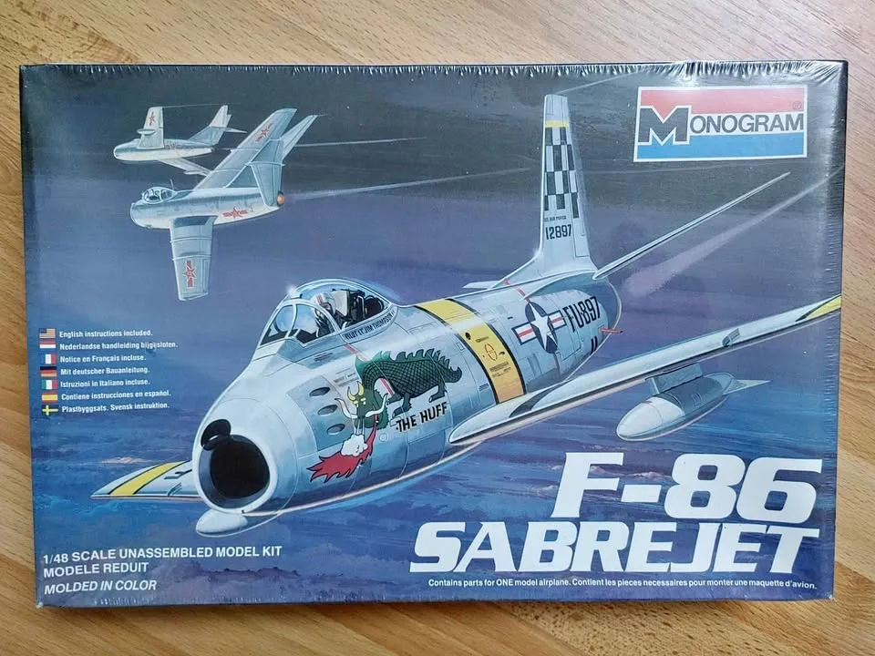 1/48 Monogram F-86 with Extra Decals thumbnail