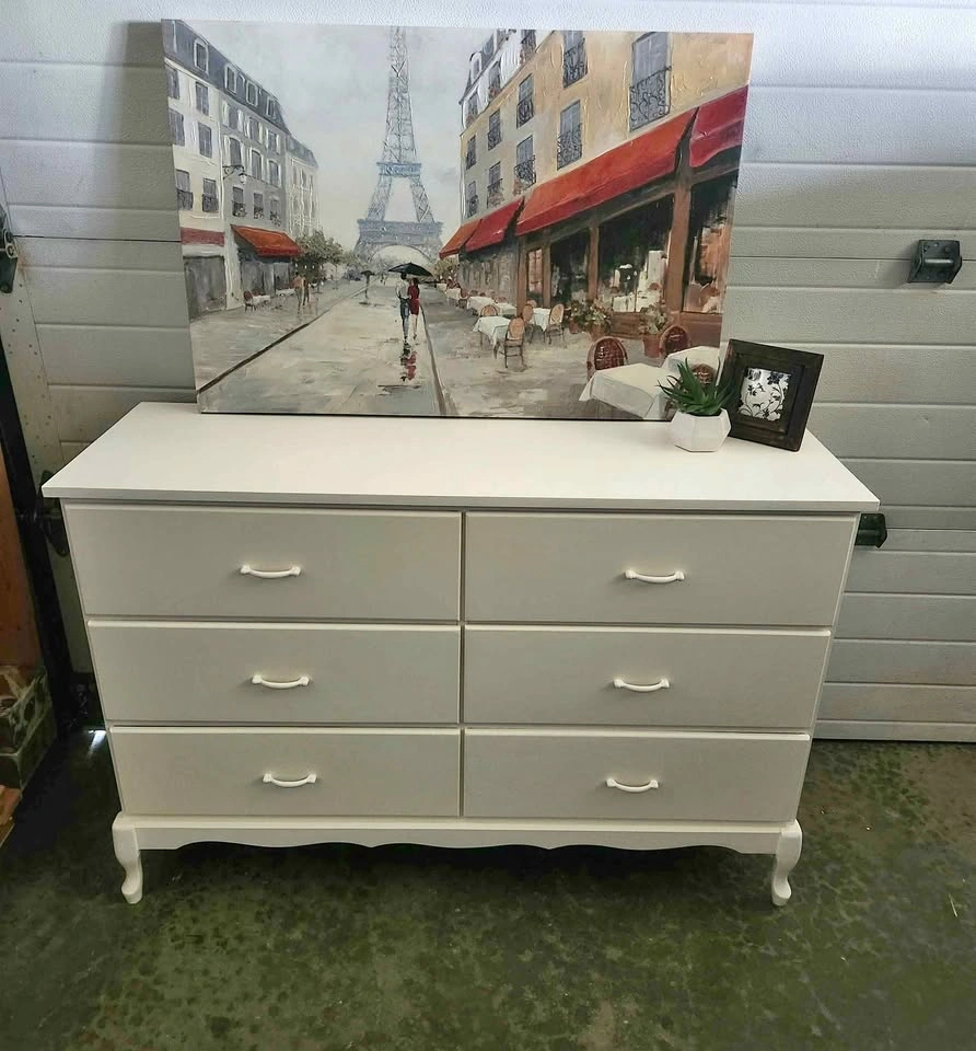 White French Provincial Dresser