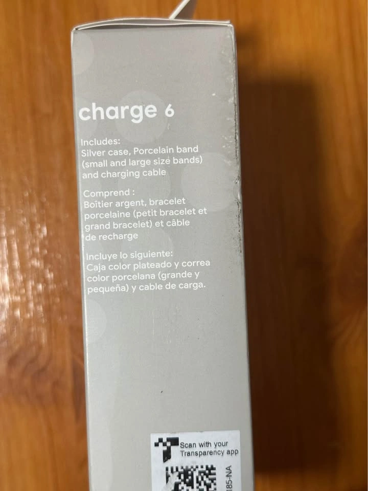 Fitbit Charge 6 Fitness Tracker — Silver/Porcelain, New Open Box - photo 3