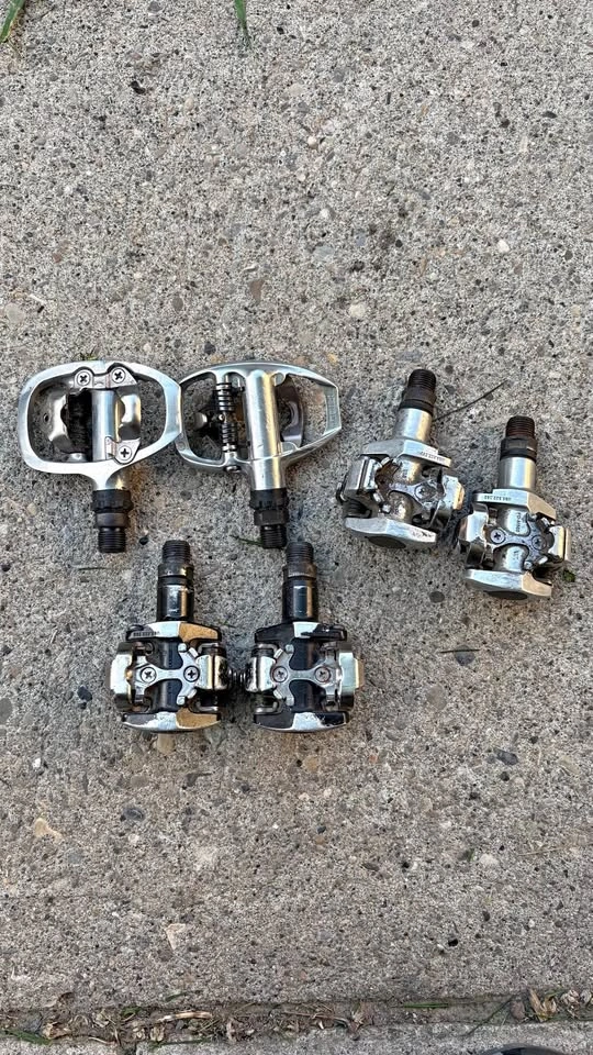 Shimano cleats pedals PD-A520, PD-M505