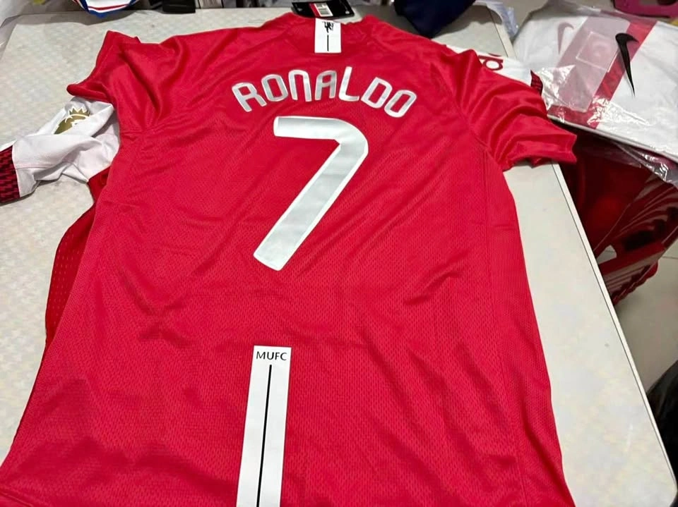 Ronaldo United 2008 Champions League Final Jersey Size L