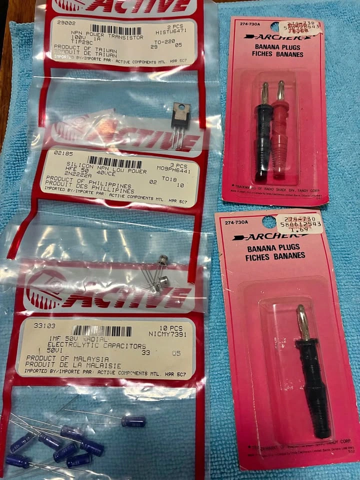 Vintage Electronics Component Lot - NOS RadioShack, Transistors