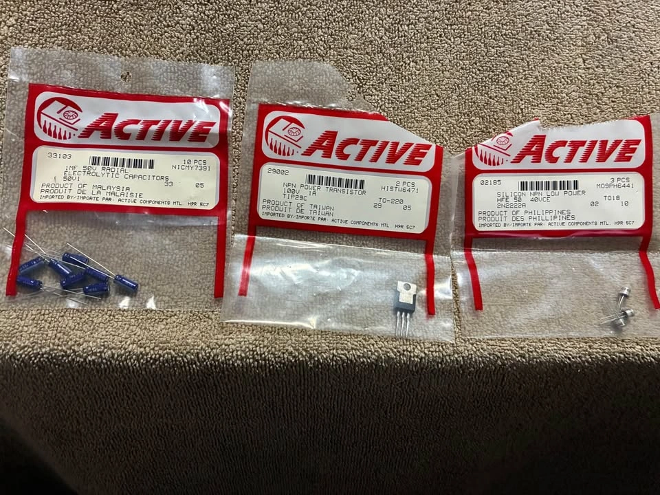 Vintage Electronics Component Lot - NOS RadioShack, Transistors - photo 2
