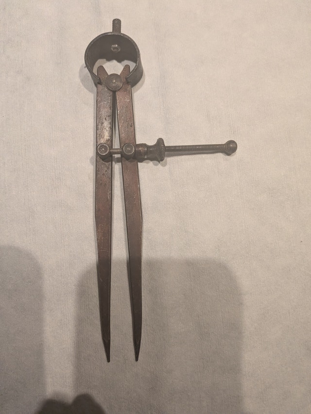 Vintage Metal Divider Caliper