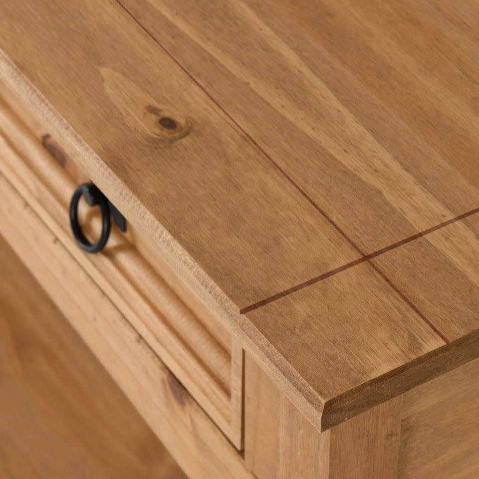 BN- Pinewood Console Table with 2 Drawers - photo 3