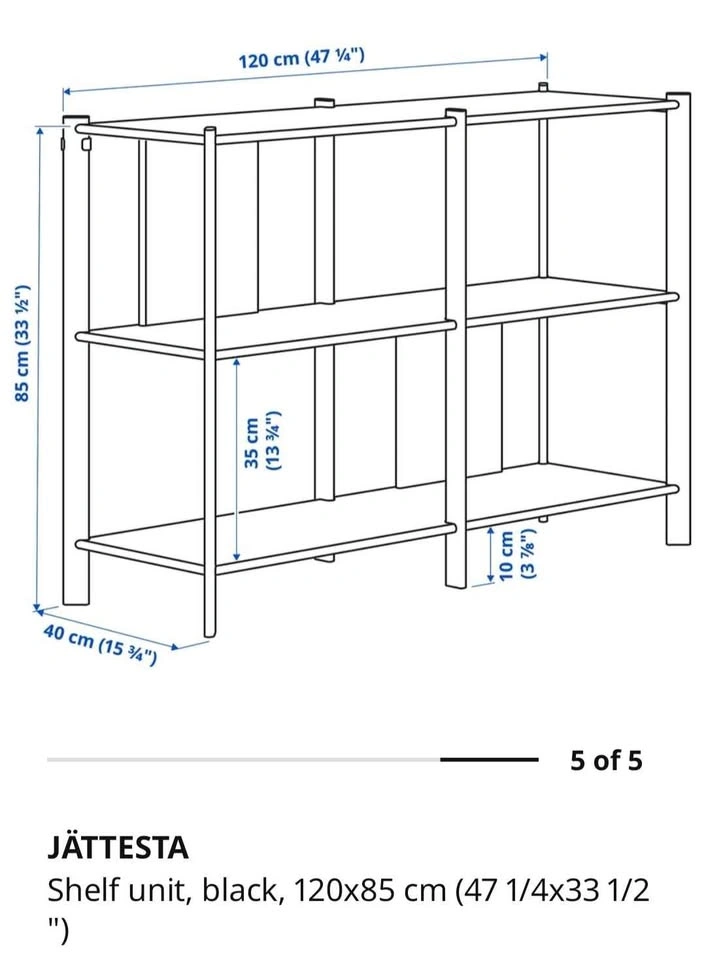 Ikea Jattesta shelf unit - photo 5