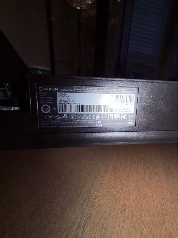 AOPEN 22” LCD Monitor - photo 4