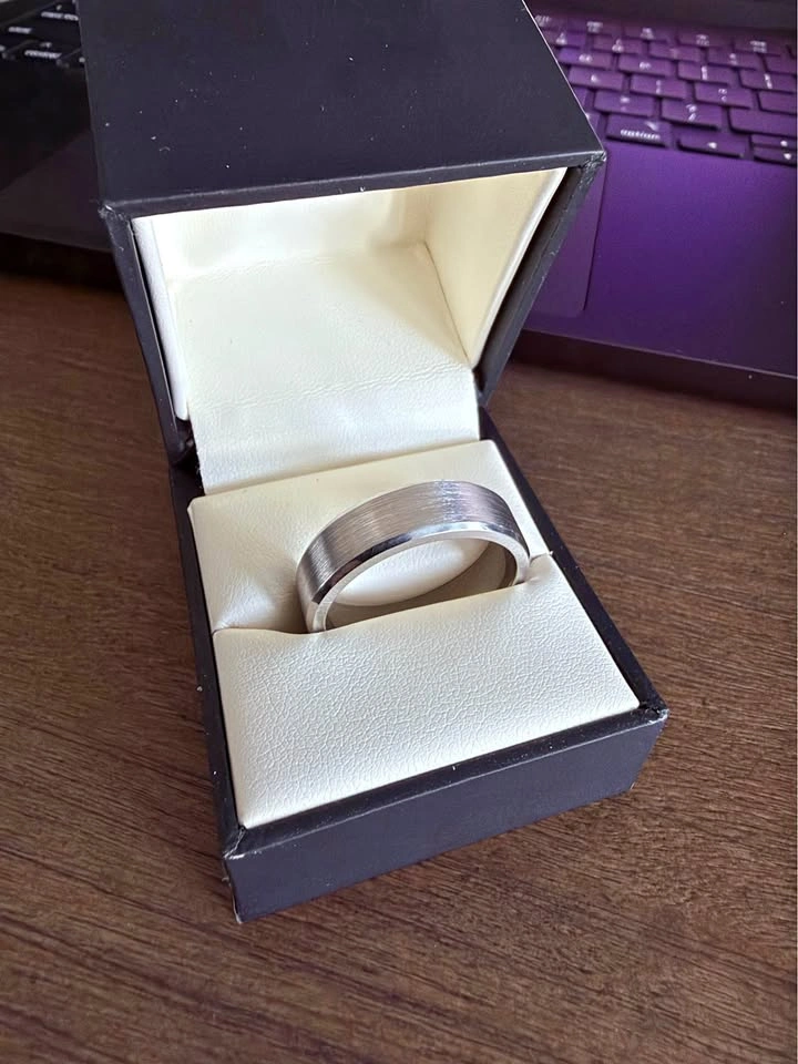 Spence Diamonds Men’s Tungsten Wedding Band – Size 12.5/13