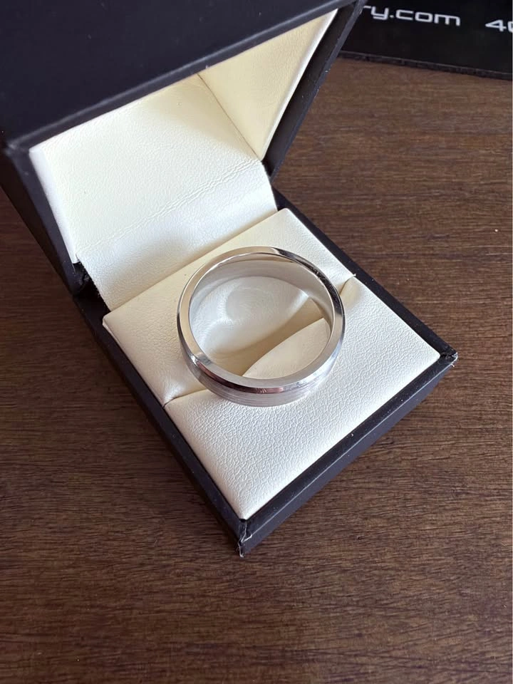 Spence Diamonds Men’s Tungsten Wedding Band – Size 12.5/13 - photo 2