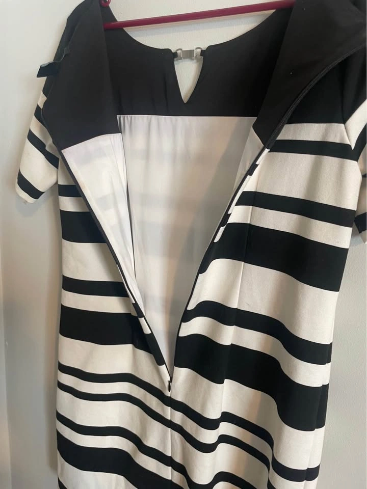 White House Black Market Striped Sheath Dress Size 12 - photo 3