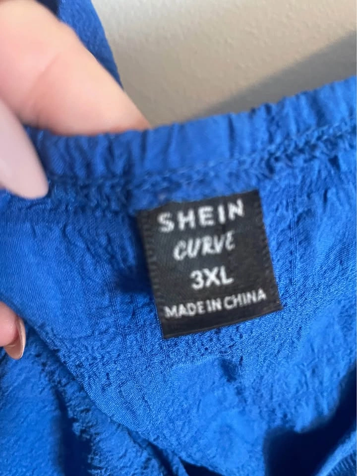 SHEIN Curve 3XL Blue Dress - photo 3